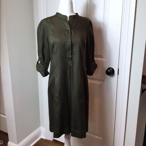 Eileen Fisher Tencel Lyocell Button Dress Tunic